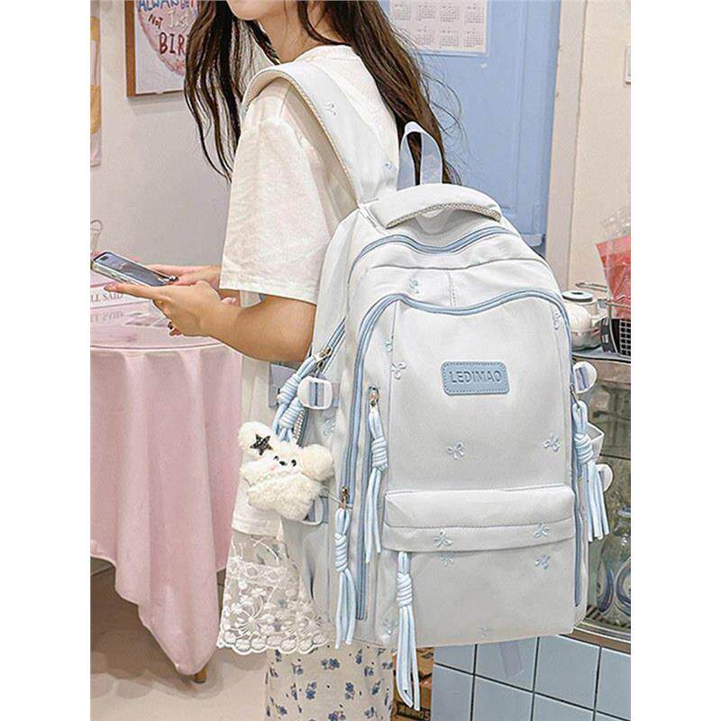 书包初中女生小学生三到六年级大容量女高颜值高中生女孩双肩包