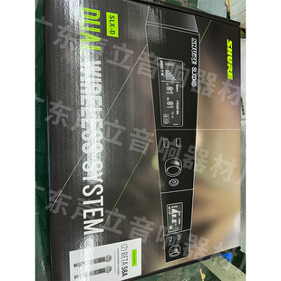 舒尔/shure SLXD24D/BETA58A专业无线麦克风一拖二舞台演出话筒