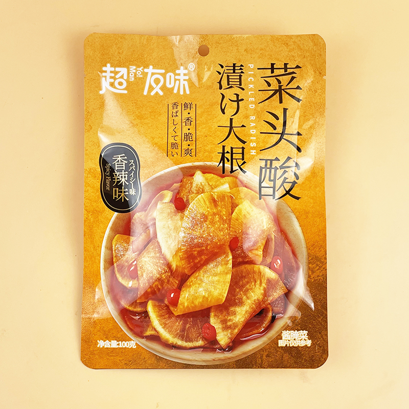 超友味剁椒鹿茸菇菜头酸香辣味
