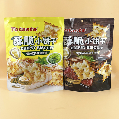 Totaste土斯酥脆小饼干160g零食
