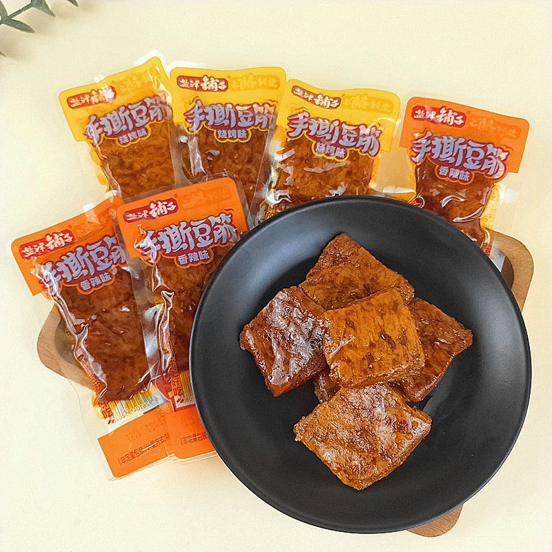 5斤盐津铺子手撕豆筋零食品小吃