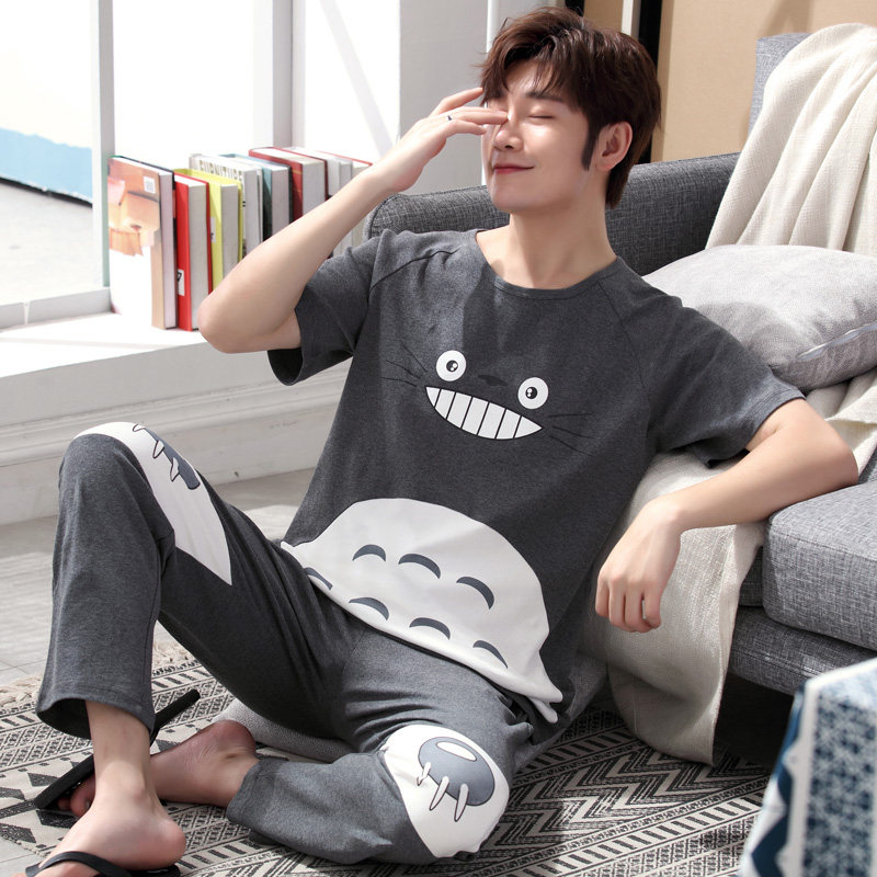 特大码男式250斤胖子夏季全棉质男士睡衣加肥加大号薄款夏天300斤|ruв категории Нижнее белье, пижамы. - от Buy2taobao.com для оказания профессиональной услуги покупки агента Taobao
