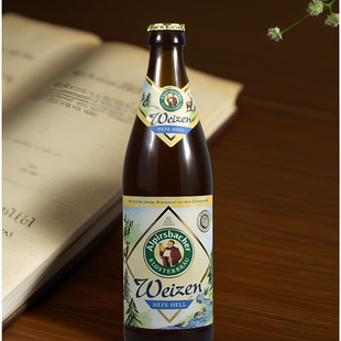 德国进口 5瓶5.5%vol 杰歌修道院水晶小麦啤酒500ml