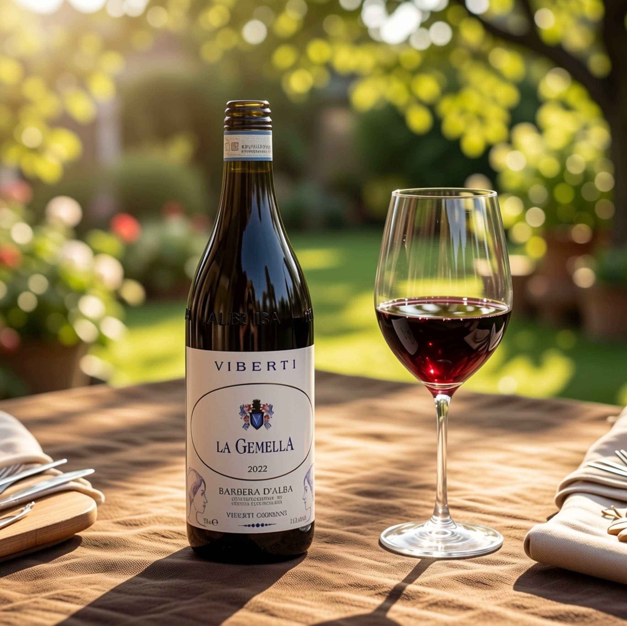 维博帝歌美拉干红葡萄酒 Viberti La Gemella Barbera d'Alba DOC