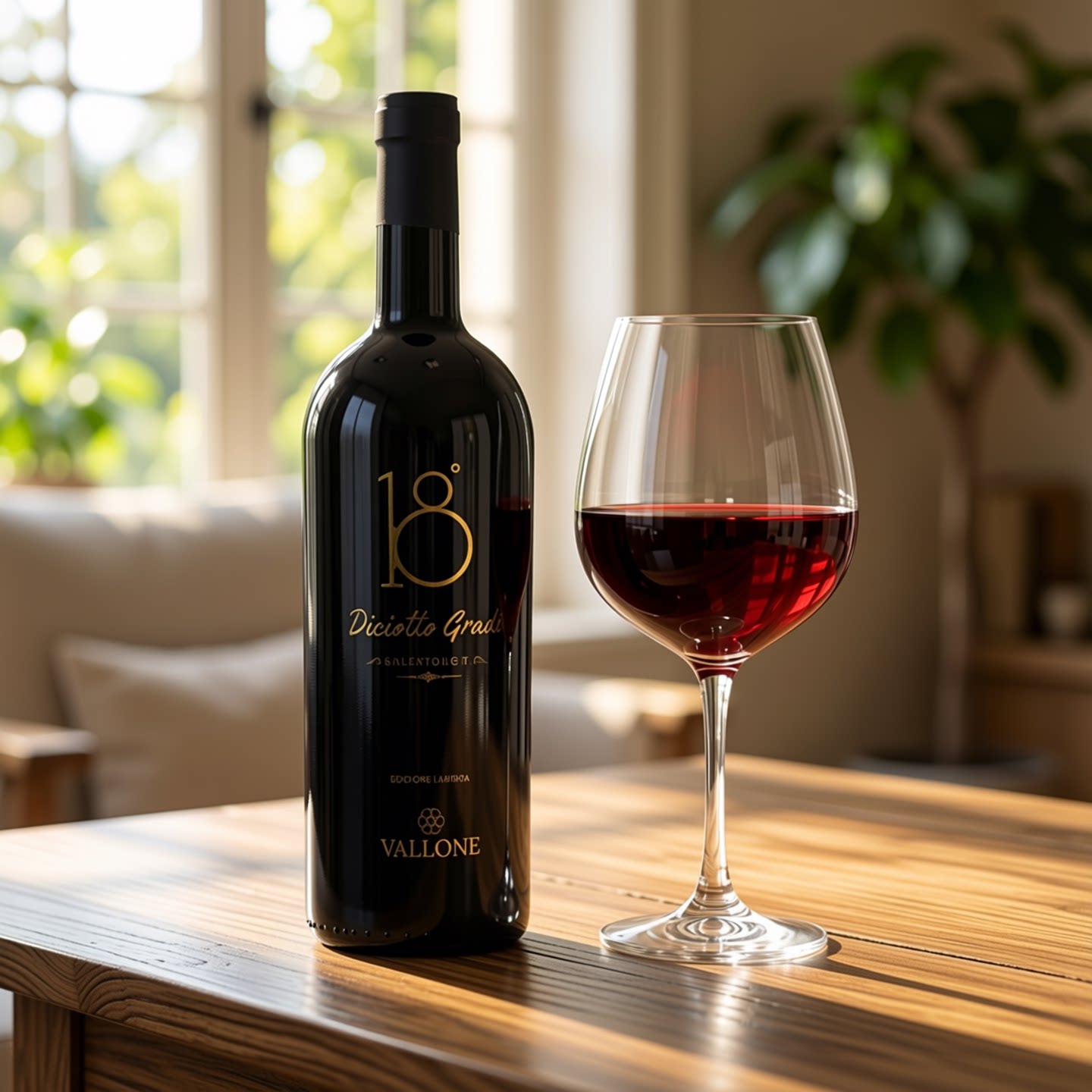 Gradi Salento IGT意大利瓦罗内黑曼罗18度半干红葡萄酒 草本香气