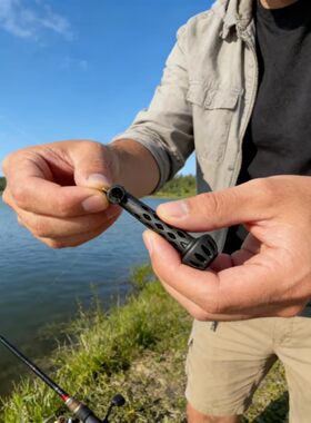 跨境Fly Fishing Magnetic Fly Threader飞钓磁吸式穿线器