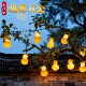 彩灯串新年户外庭院氛围灯 饰灯笼过年树上挂 新款 太阳能葫芦灯装