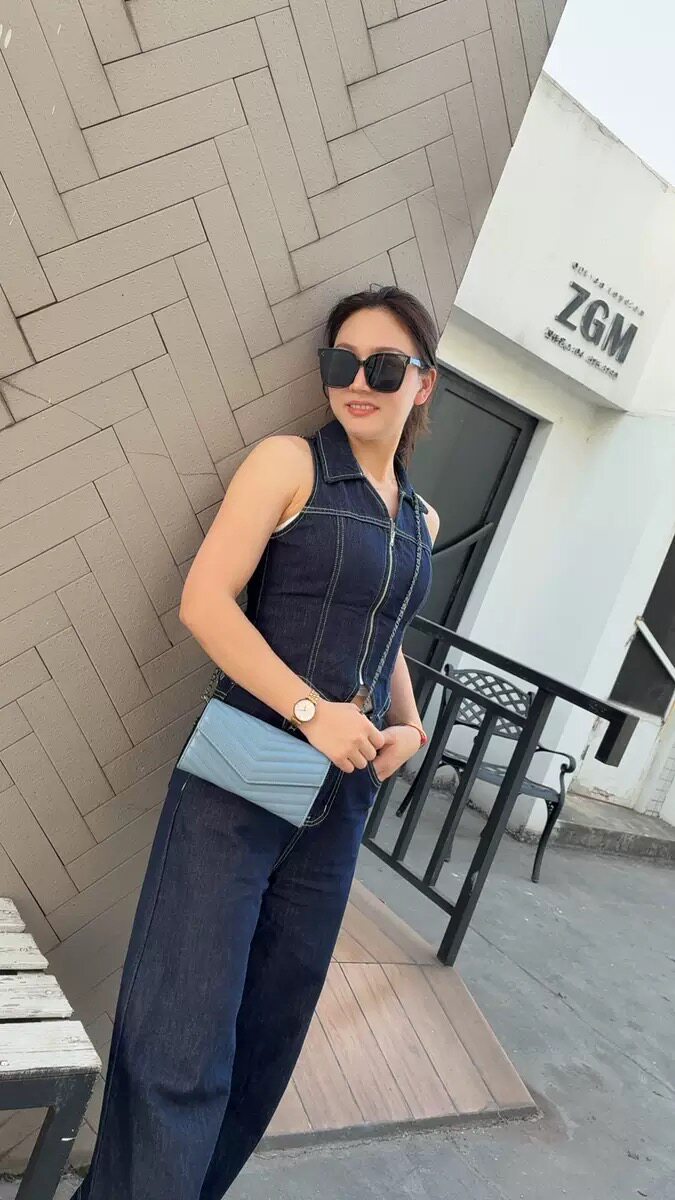 羊皮女包简约枪色五金链条包水波纹设计斜挎手抓包潮牌2025新款