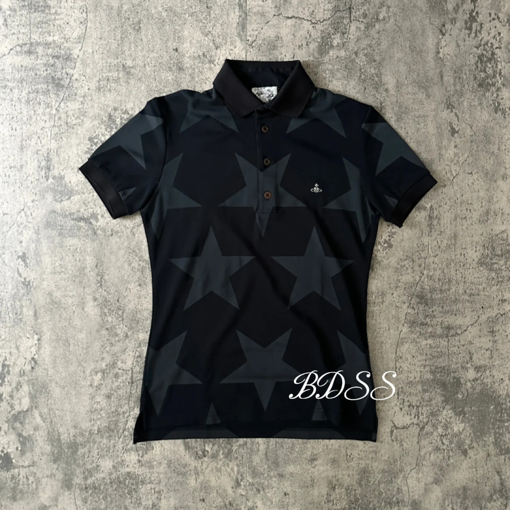 thumbnail for "STAR" BDSS independent vivi style full of star-studded polo shirts