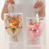 情人节礼物香皂玫瑰花束母亲节康乃馨向日葵成品创意礼品干花批发