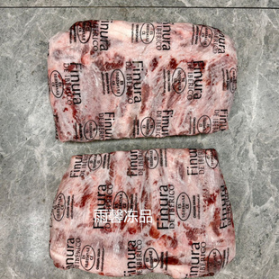 西班牙伊比利亚黑猪肋排3341厂 带骨小排 冷冻肋排散养 1箱20斤