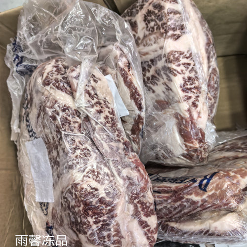 澳洲517厂安格斯谷饲M2原切牛肋排雪花牛小排 儿童牛排火锅烤肉