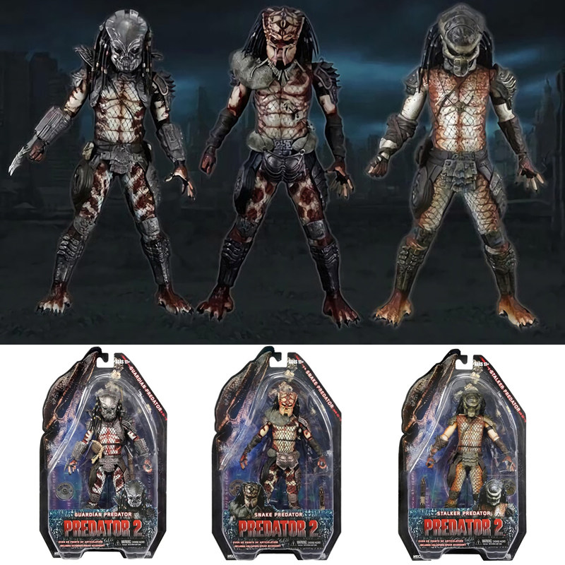 【孩仕宝】玩具模型neca铁血战士第5波花蟹捕食者凯尔特蛇皮猪面