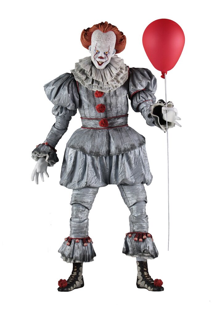 【孩仕宝】玩具模型 neca 小丑回魂 it 1:4 18寸 可动人偶电影版