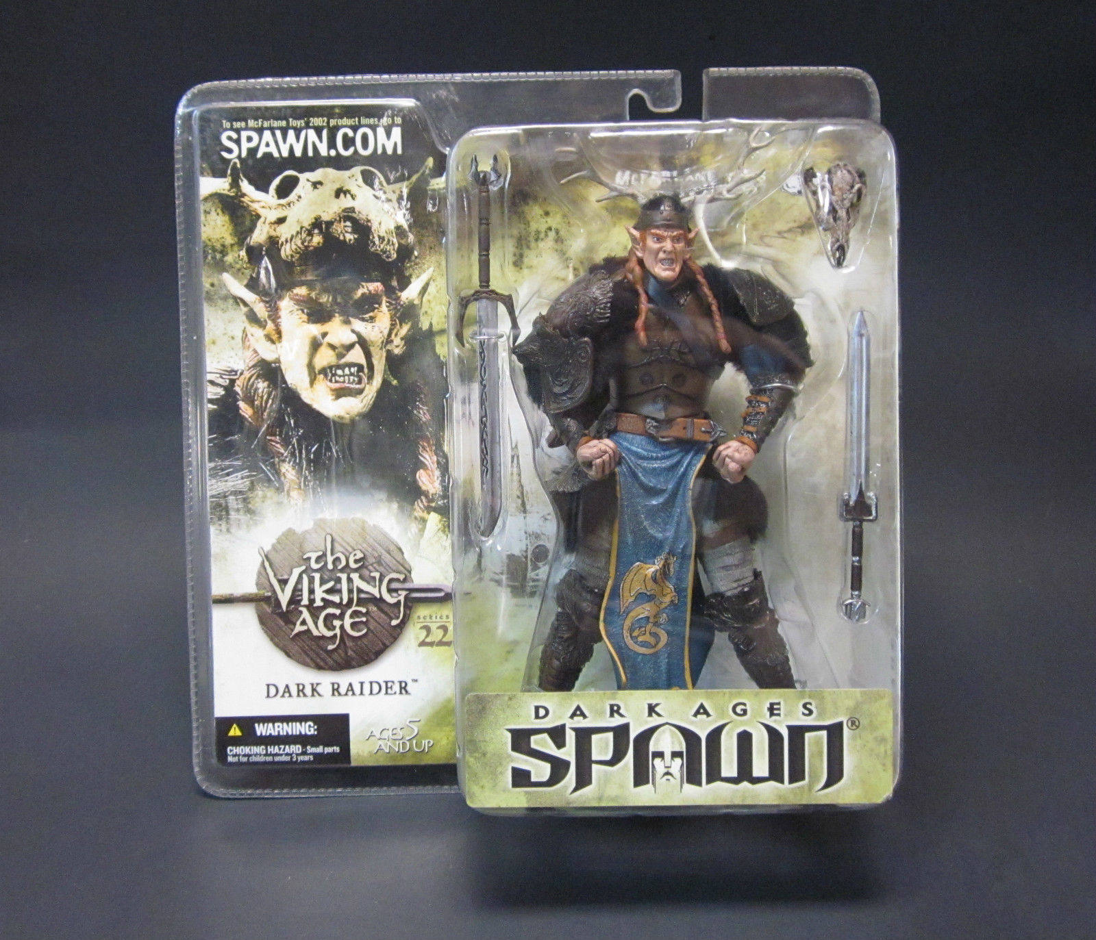 【孩仕宝】玩具模型 麦克法兰 再生侠 spawn 22代 鹿角 暗黑骑士