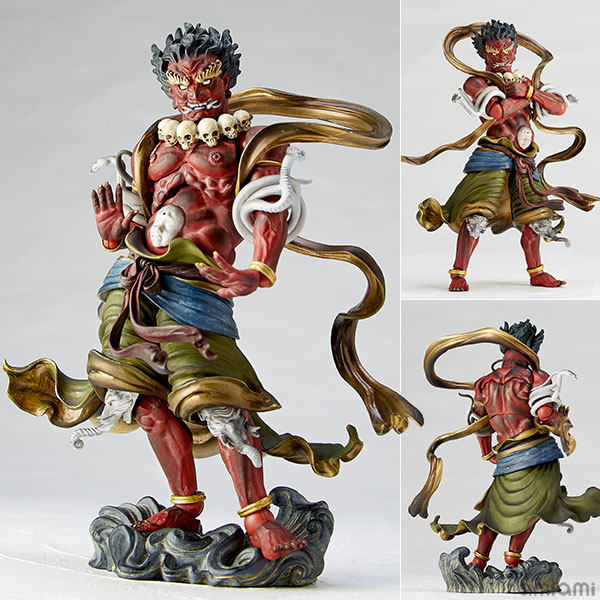 【孩仕宝】玩具模型 山口式 海洋堂 佛像 自在置物 深沙大将 彩色