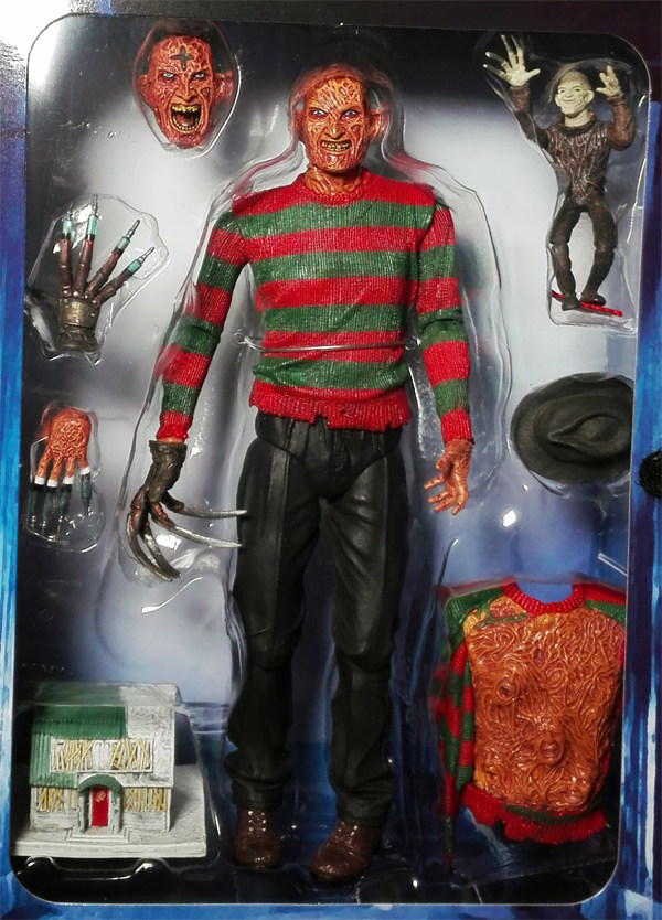 【孩仕宝】玩具模型 neca 猛鬼街3 弗莱迪 豪华版 7寸 可动人偶