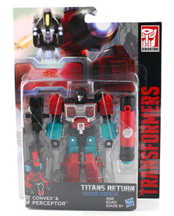 【孩仕宝】玩具模型 变形金刚 IDW 头领战士 感知器 泰坦归来正版