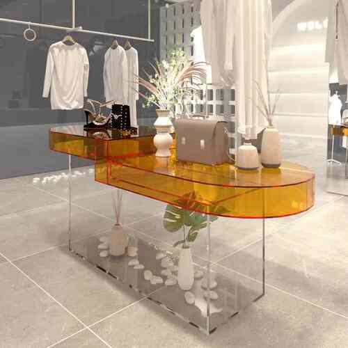 展示台鞋帽展示亚克力陈列置物架