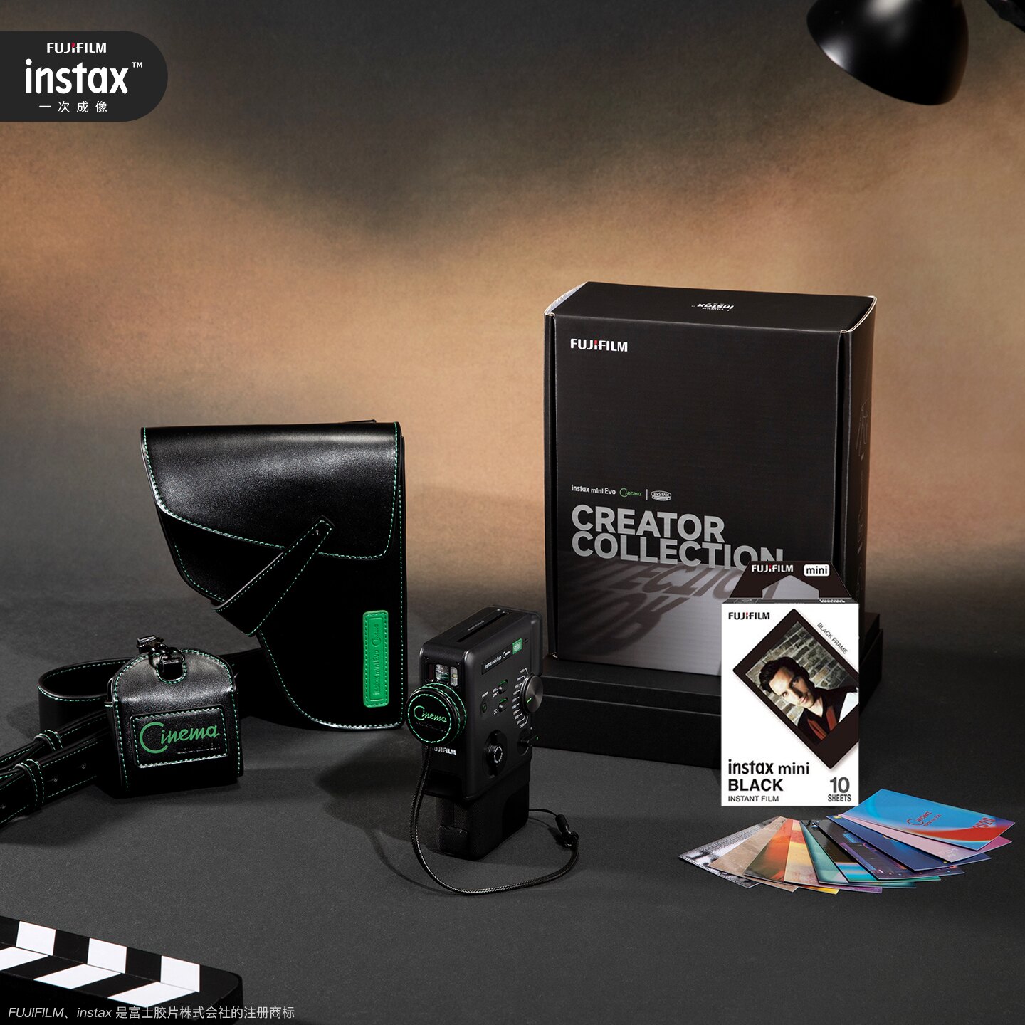 Fujifilm/富士mini evo Cinema一次成像拍立得相机创作者套装配件盒图片