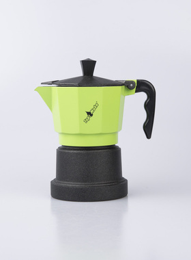 意大利原产Top Moka家用摩卡壶咖啡壶1杯版复古金属外壳品质绿色