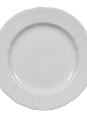 德国seltmann Weiden陶瓷大平盘浅盘高级感西餐盘子白色家用菜盘