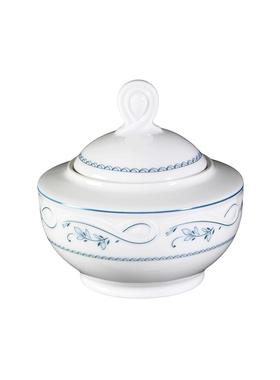 德国原装进口Seltmann Weiden蓝色藤蔓系列咖啡具糖缸糖罐210ml