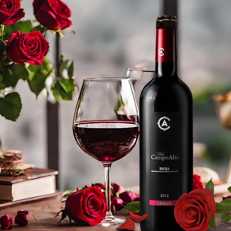 鹰联威诺卡珀干红葡萄酒15度 西班牙Rioja里奥哈原瓶进口红酒礼盒