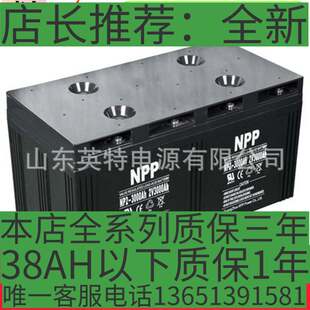 UPS专用铅酸免维护蓄电池 耐普NPP 2V3000AH 正品 NP3000 原装