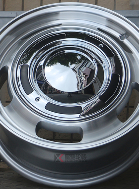 15寸复古轮毂适合飞度雨燕日本KCAR日产Cube菲亚特宝马MINI欧拉R1