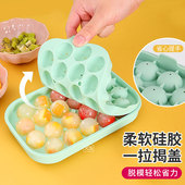 硅胶小冰球模具威士忌冰格软家用制冰盒摆摊圆球形制冰冻冰块模具