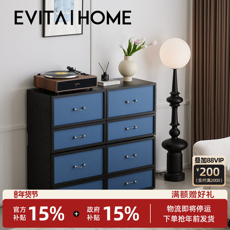 星空组合柜多功能家用客厅法式收纳储物柜斗柜落地电视柜卡门柜子,住宅家具,斗柜,淘宝优惠券,粉丝福利购,淘宝优惠卷