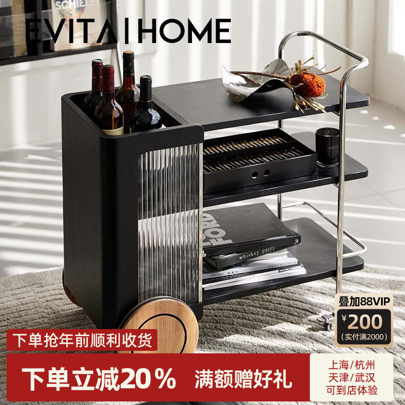 现代简约移动边几小推车置物杂志架茶水酒柜客厅沙发边柜收纳吧台,住宅家具,角几/边几,淘宝优惠券,粉丝福利购,淘宝优惠卷