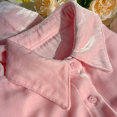 优雅真丝长袖 慵懒风气质感贵气丝绒衬衫 女春秋2026法式 轻熟风衬衣