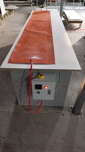 板材圆弧折弯加热毯300*2900工业毯4300W制作发热垫