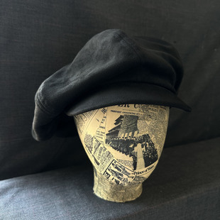 松垮慵懒风日系穿搭男士夸张超大云朵贝雷帽女休闲显脸小