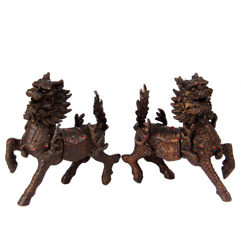 麒麟家居客厅装饰摆件