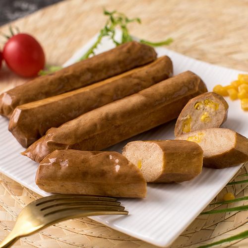 众素玉米热狗素香肠纯素食植物肉