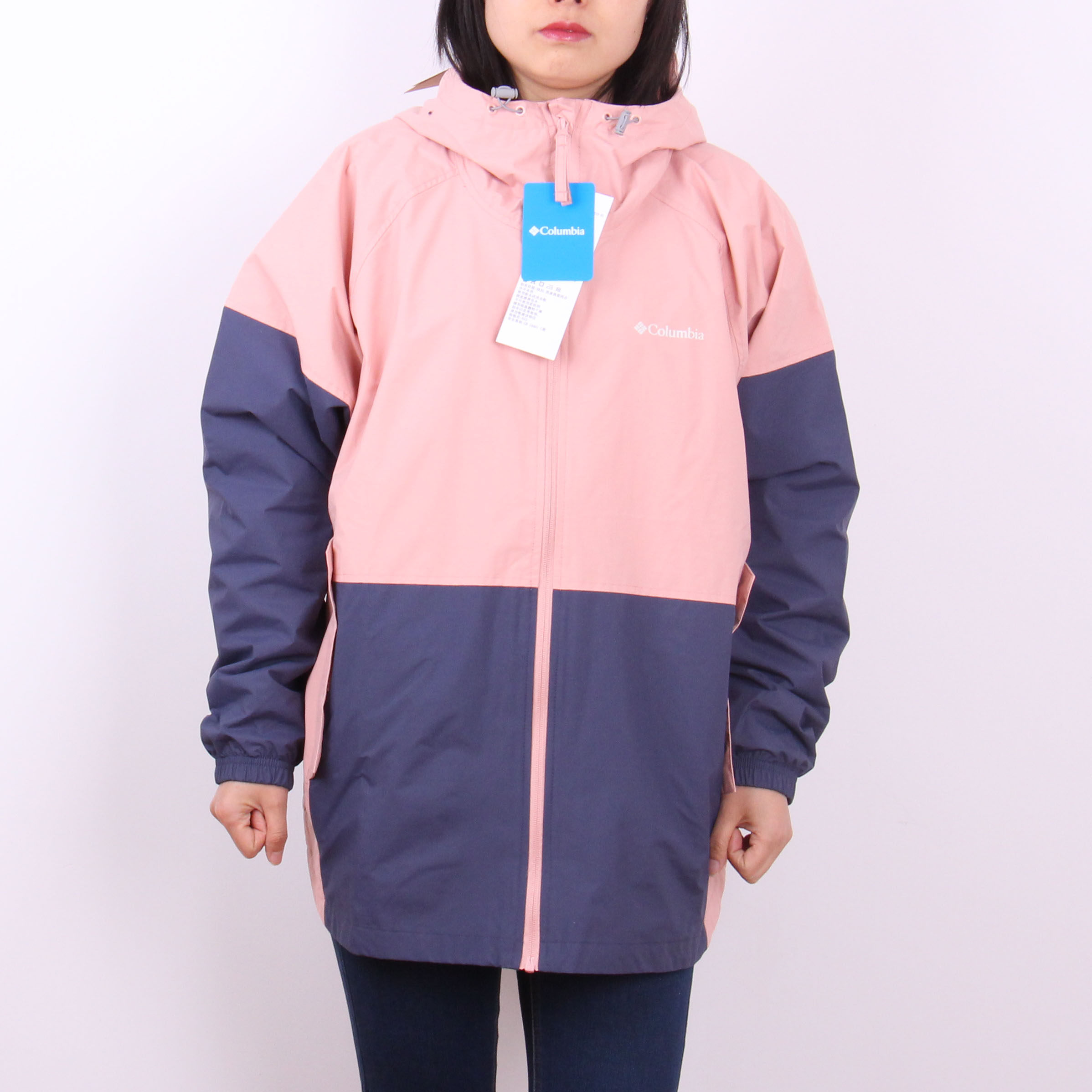 2023春秋新品columbia哥伦比亚单冲锋衣女装休闲连帽外套wr1896