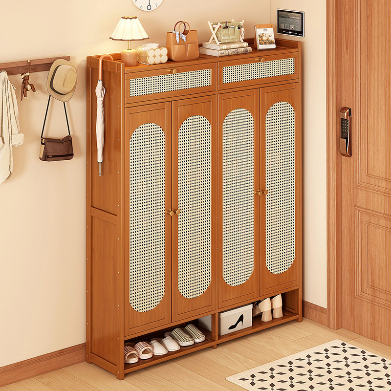 防尘鞋架家用门口外多层简易室内好看鞋柜防尘出租房新款2025爆款