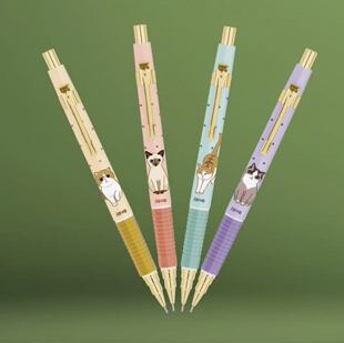 韩国 0.5可爱卡通猫自动铅笔