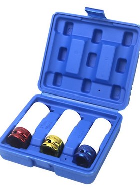 1/2彩色气动轮胎保护长套筒组套50BV30铬钒钢防刮花汽修工具套装