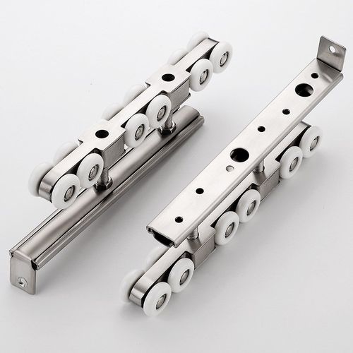 实木移门吊轮厨房卫生间推拉门轮吊轨滑轮12轮吊门轨道重型吊轮