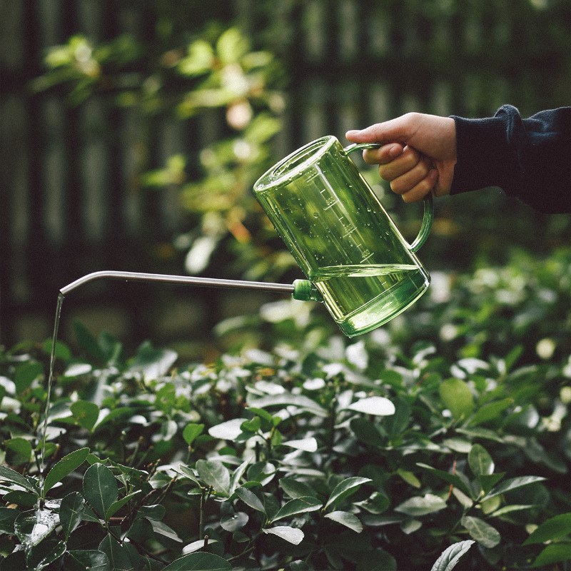 多肉植物浇花喷水壶 塑料透明洒水壶 长嘴浇水壶 园艺用品
