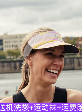 BUFF跑步帽GO系列空顶帽无顶鸭舌遮阳帽男女户外运动防晒防UV越野