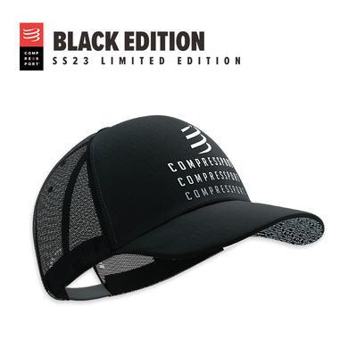 COMPRESSPORT限量暗黑版卡车帽 II Trucker Cap通用休闲出游