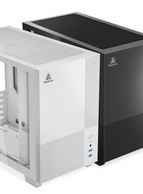 鑫谷孟菲斯青春版 MATX机箱侧透 支持240水冷RTX4090显卡白色黑色