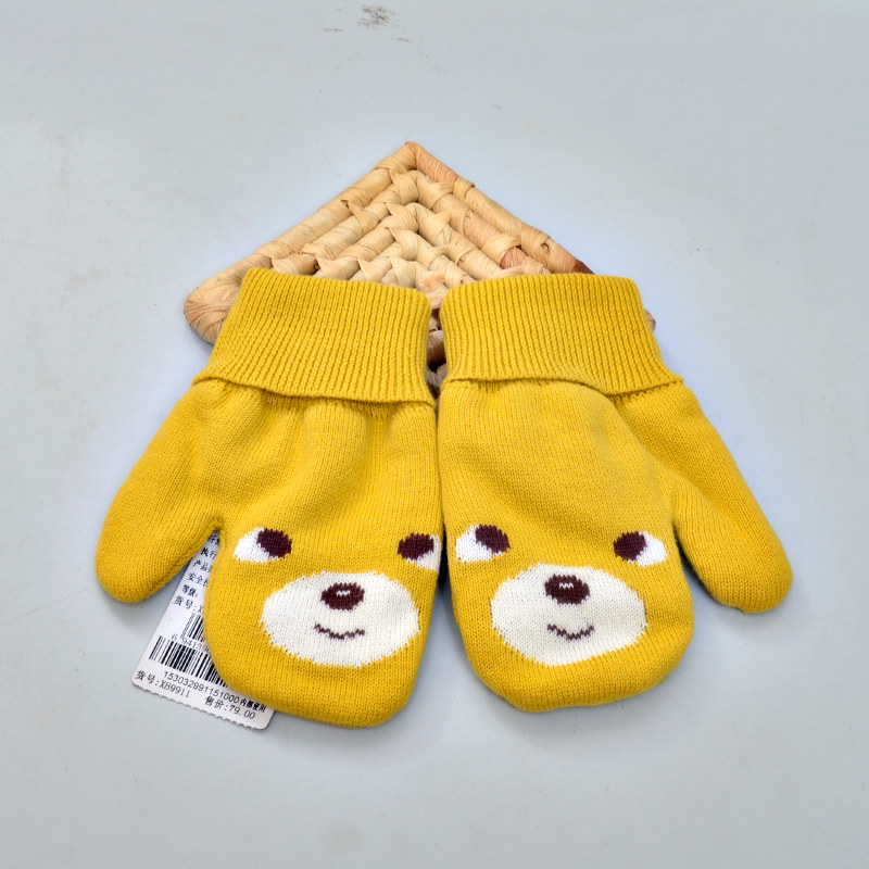 Gants pour fille en coton - Ref 2150395 Image 3
