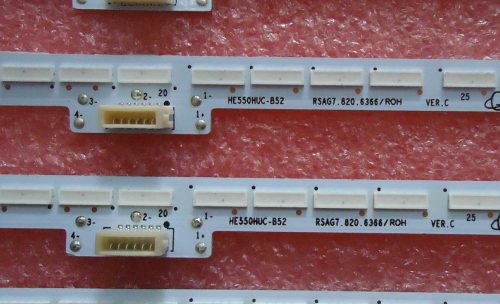 全新原装海信LED55K7100UC灯条 RSAG7.820.6650 屏HE550HUc-B52