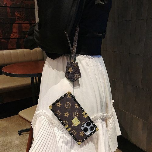 适用苹果17老花奢华潮牌手机壳